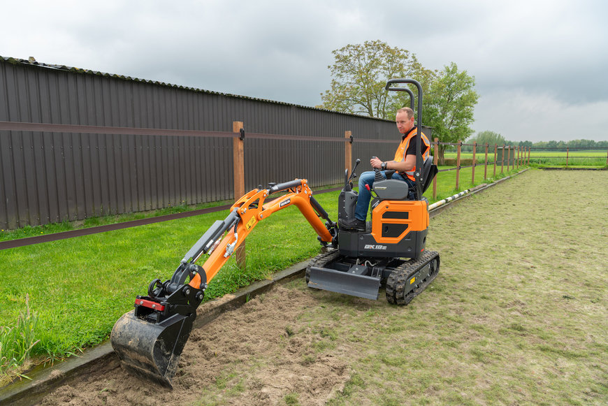 DEVELON TO PREMIERE DX10Z-7&nbsp;MINI-EXCAVATOR AT GALABAU